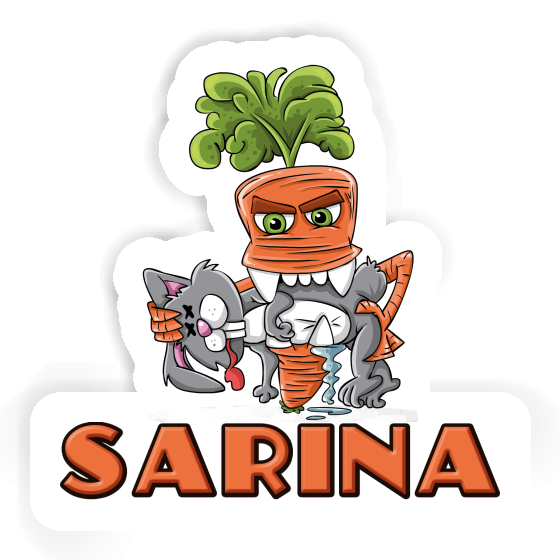 Autocollant Sarina Carotte monstre Notebook Autocollant Sarina Carotte monstre Gift package Image