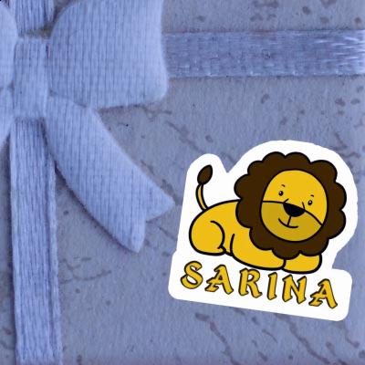 Sarina Autocollant Lion Notebook Sarina Autocollant Lion Gift package Image