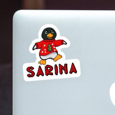 Sarina Autocollant Pingouin de Noël Sarina Autocollant Pingouin de Noël Image