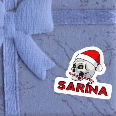 Autocollant Sarina Crâne de Noël Notebook Autocollant Sarina Crâne de Noël Gift package Image