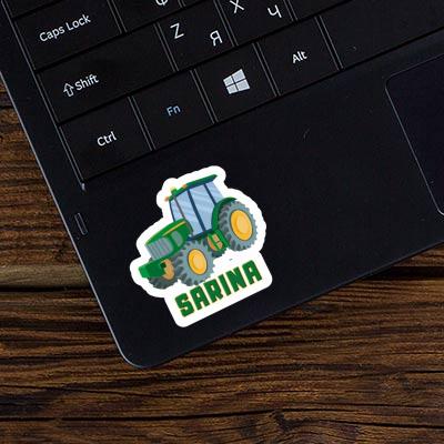 Sarina Sticker Tractor Notebook Sarina Sticker Tractor Gift package Image
