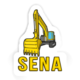 Aufkleber Bagger Sena Image