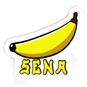 Banane Aufkleber Sena Image