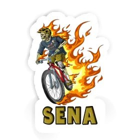 Sena Sticker Biker Image