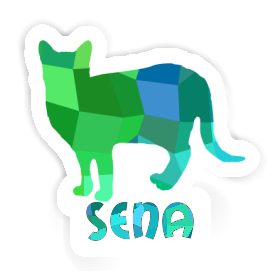 Aufkleber Katze Sena Image