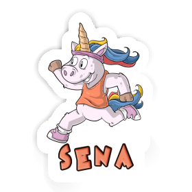 Sticker Sena Läuferin Image