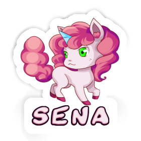 Aufkleber Sena Einhorn Image