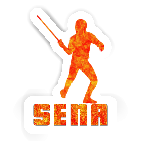 Aufkleber Fechter Sena Image