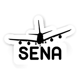 Sena Sticker Airplane Image