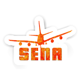Airplane Sticker Sena Image