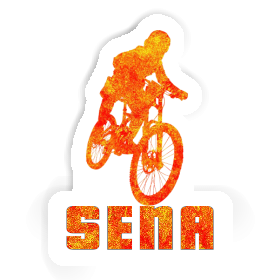 Sena Sticker Freeride Biker Image