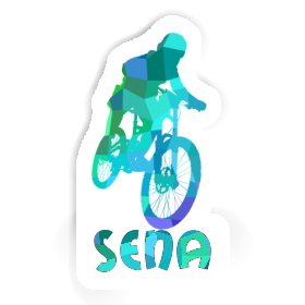 Sticker Freeride Biker Sena Image