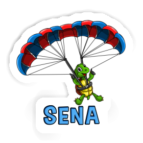 Gleitschirmpilot Aufkleber Sena Image
