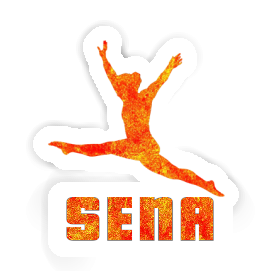 Sticker Sena Gymnastin Image