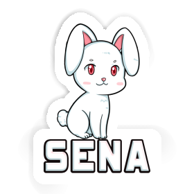 Aufkleber Sena Hase Image