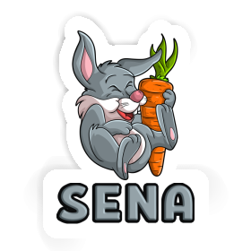 Aufkleber Osterhase Sena Image