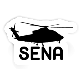 Sena Sticker Helicopter Image