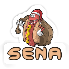 Hot Dog Aufkleber Sena Image
