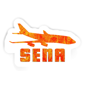 Sticker Jumbo-Jet Sena Image