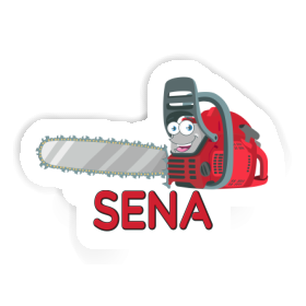 Kettensäge Sticker Sena Image