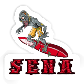 Sticker Surfer Sena Image