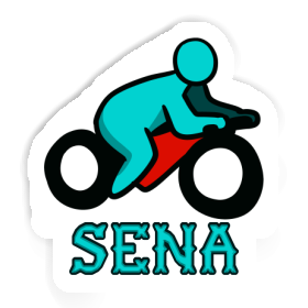 Sticker Sena Motorradfahrer Image