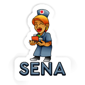 Krankenschwester Aufkleber Sena Image