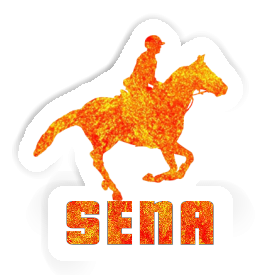 Reiterin Aufkleber Sena Image