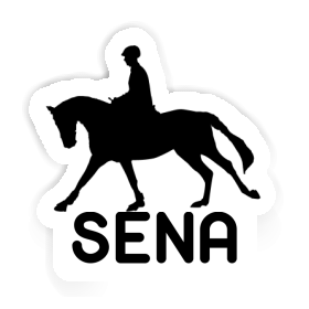 Aufkleber Reiterin Sena Image