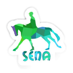 Reiterin Aufkleber Sena Image