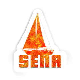 Sena Aufkleber Segelboot Image