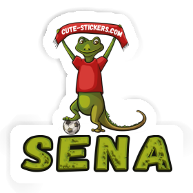Sticker Eidechse Sena Image