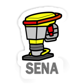 Sena Aufkleber Rüttelstampfer Image