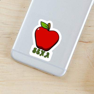 Apple Sticker Sena Notebook Apple Sticker Sena Notebook Image