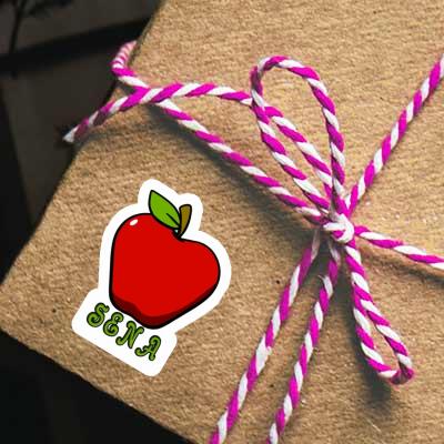 Apple Sticker Sena Notebook Apple Sticker Sena Gift package Image