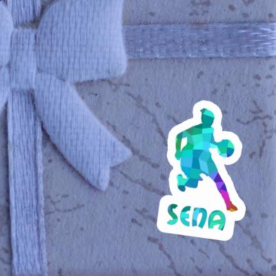 Sena Sticker Basketball Player Notebook Sena Sticker Basketball Player Gift package Image