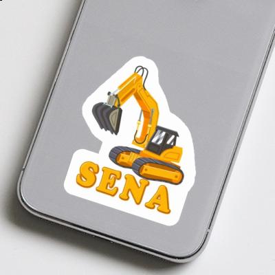 Sticker Excavator Sena Notebook Sticker Excavator Sena Notebook Image