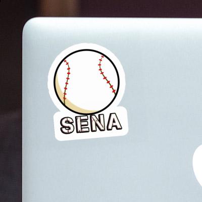 Sena Aufkleber Baseball Ball Notebook Sena Aufkleber Baseball Ball Gift package Image