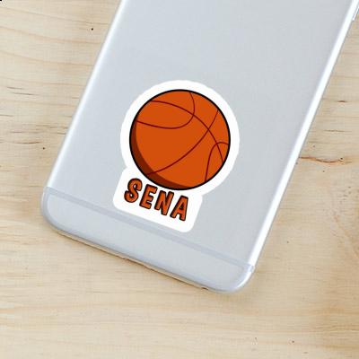 Sticker Basketball Sena Notebook Sticker Basketball Sena Gift package Image