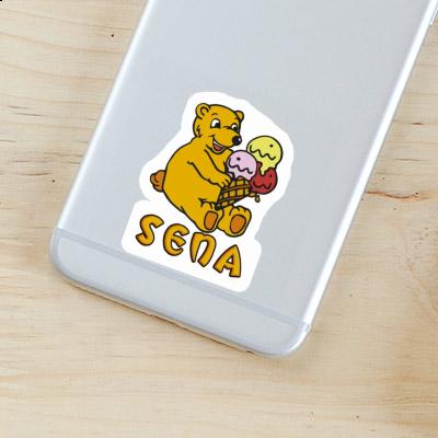 Sticker Eiscreme-Bär Sena Notebook Sticker Eiscreme-Bär Sena Notebook Image