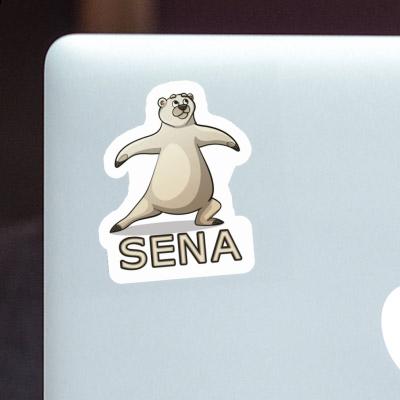 Sticker Sena Yoga Bear Notebook Sticker Sena Yoga Bear Notebook Image