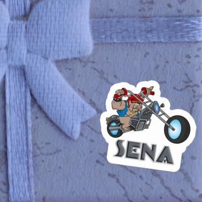 Sticker Biker Sena Notebook Sticker Biker Sena Gift package Image