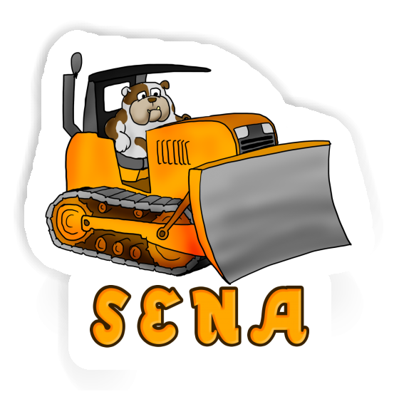 Sena Sticker Bulldozer Sena Sticker Bulldozer Image