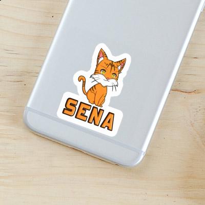 Sena Sticker Cat Notebook Sena Sticker Cat Gift package Image