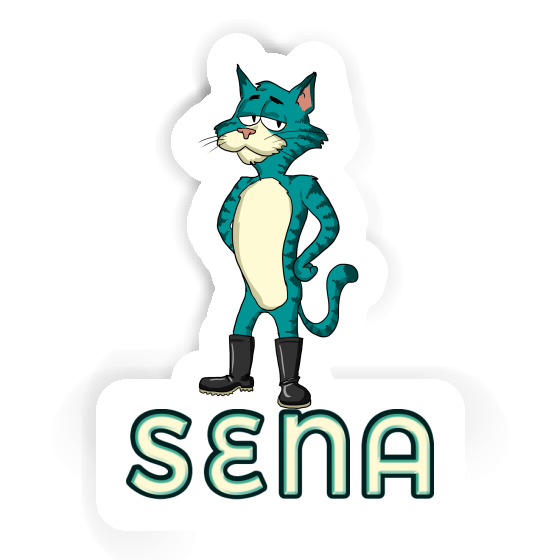 Sticker Sena Katze Notebook Sticker Sena Katze Notebook Image