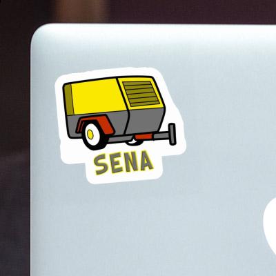 Sticker Sena Kompressor Notebook Sticker Sena Kompressor Gift package Image