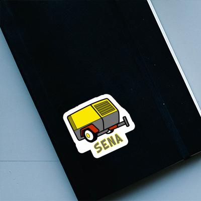 Sticker Sena Kompressor Notebook Sticker Sena Kompressor Gift package Image