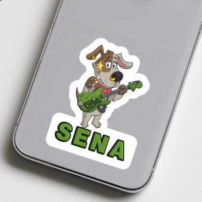 Aufkleber Sena Gitarrist Notebook Aufkleber Sena Gitarrist Gift package Image