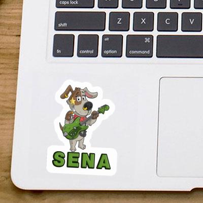 Aufkleber Sena Gitarrist Notebook Aufkleber Sena Gitarrist Gift package Image