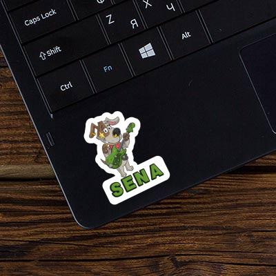Guitarist Sticker Sena Notebook Guitarist Sticker Sena Gift package Image